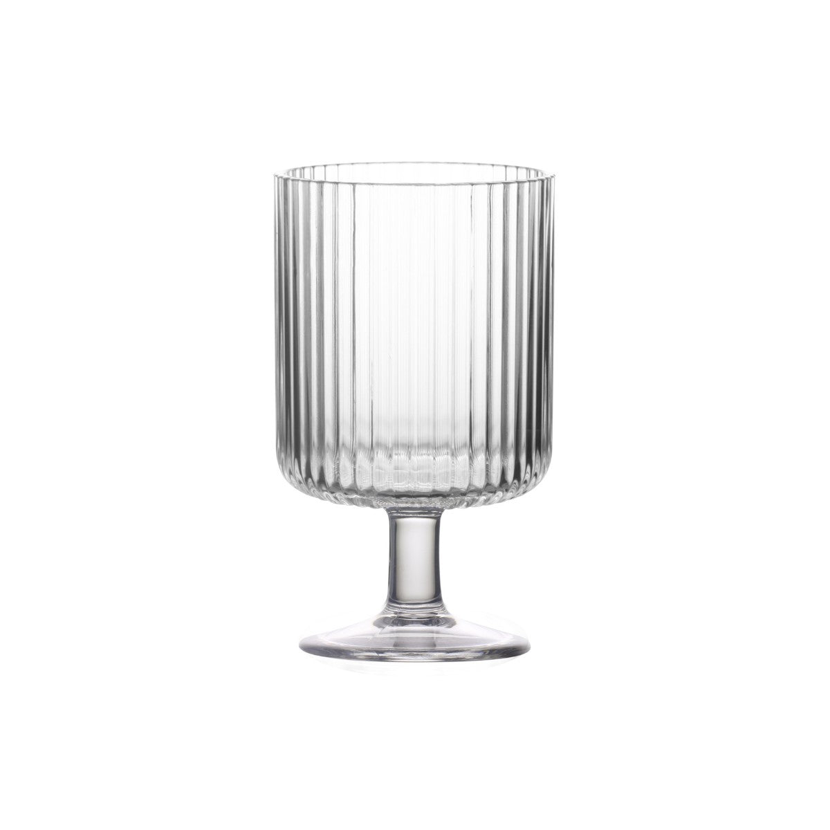 メサ スタッキングゴブレットグラス 300ml クリア 【MS樹脂】 – ア