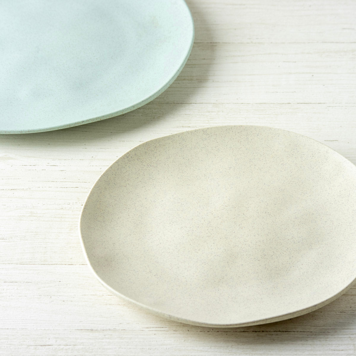 おさら オーガニック サラダプレート 22cm セージグリーン 【麦わらPP】 – ア